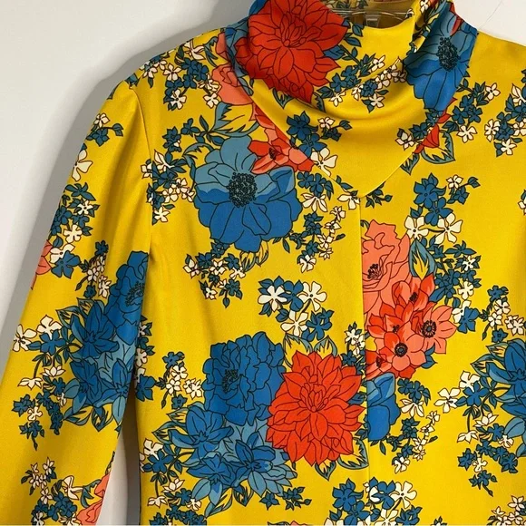 Floral Yellow Dress - Picture 9 of 12